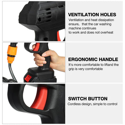 Pressure Washer For Car (Double Battery)
